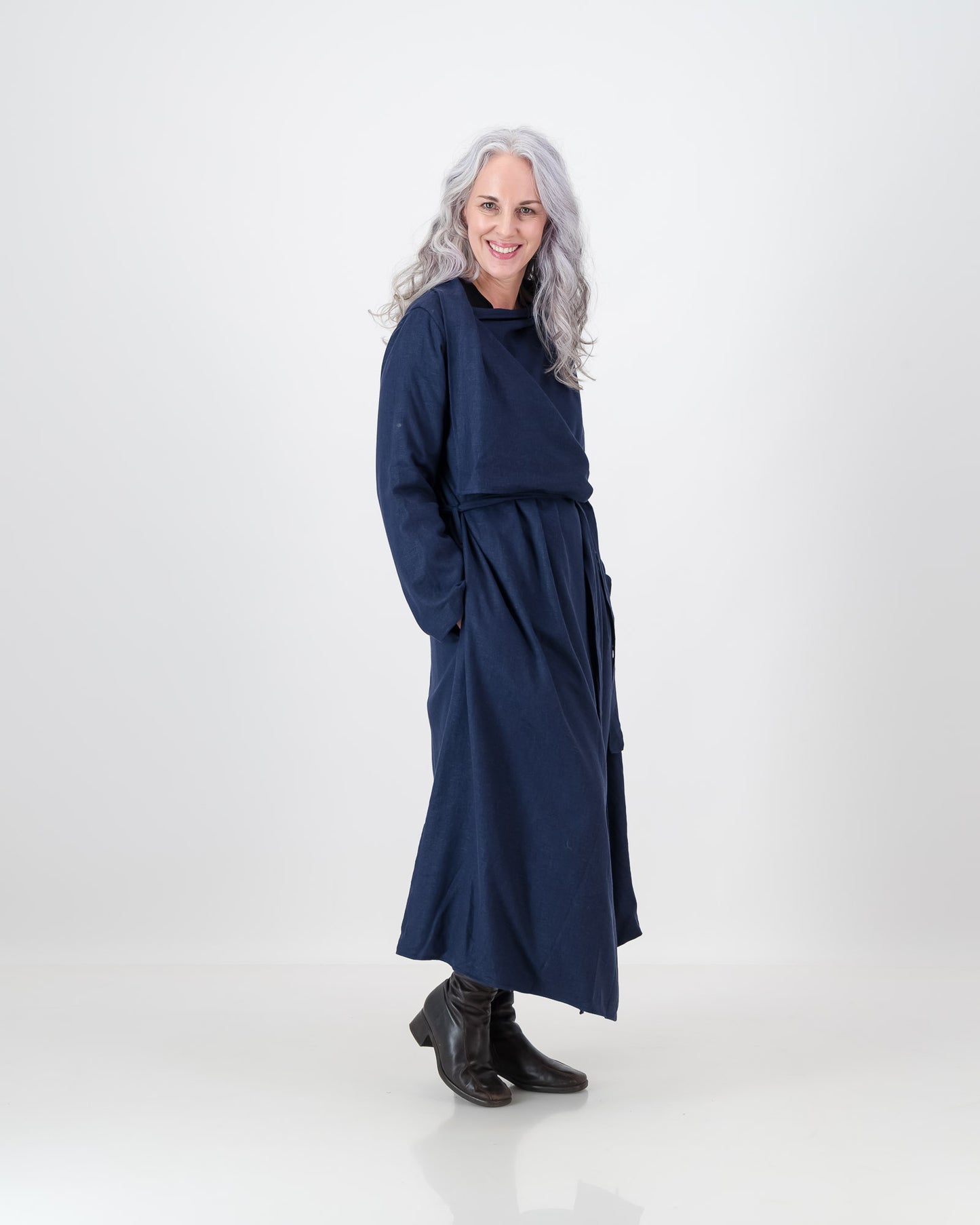 thandeka coat - navy