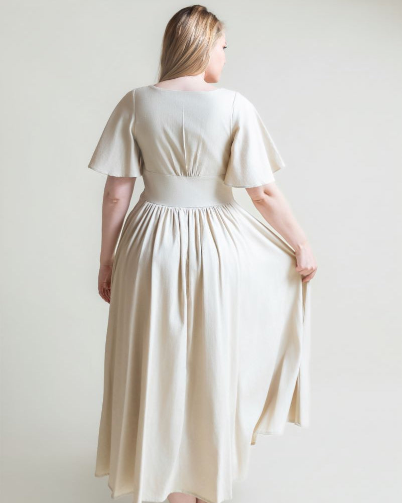 jessie dress - stone