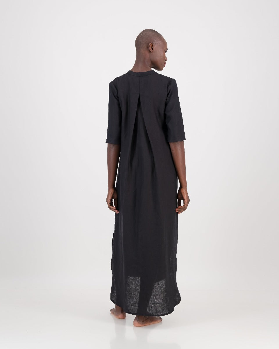 LUNAR linen kurta, eco fashion, sustainable