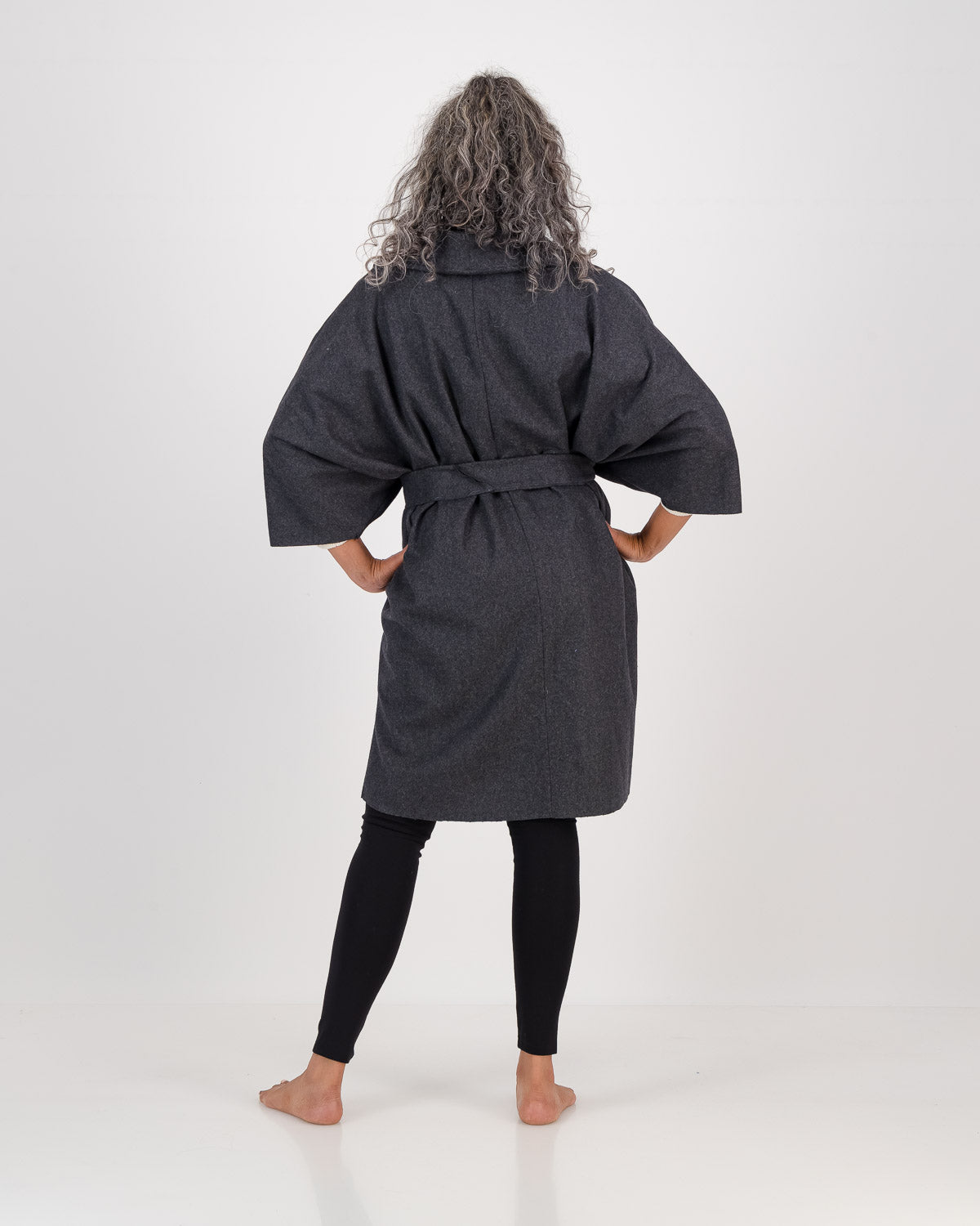 LUNAR, Cayla Cocoon Coat, eco fashion, sustainable