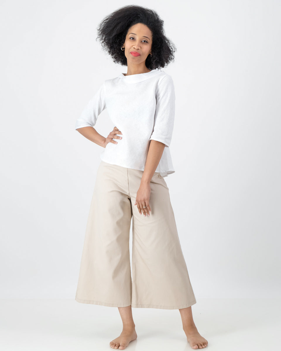 caity culottes- stone