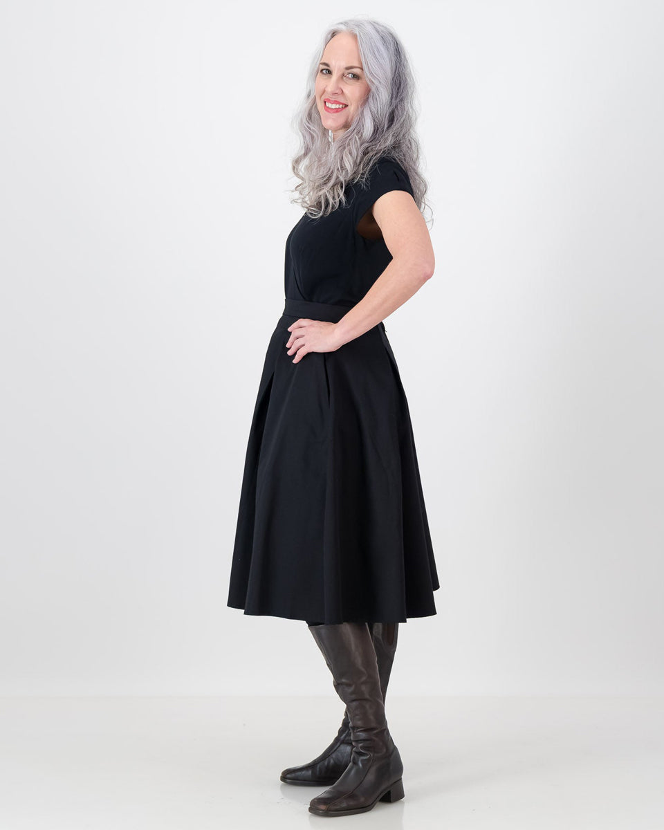 nkuli skirt - black