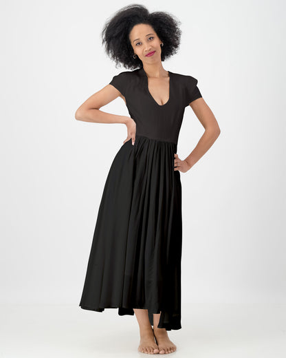 lindi dress- black