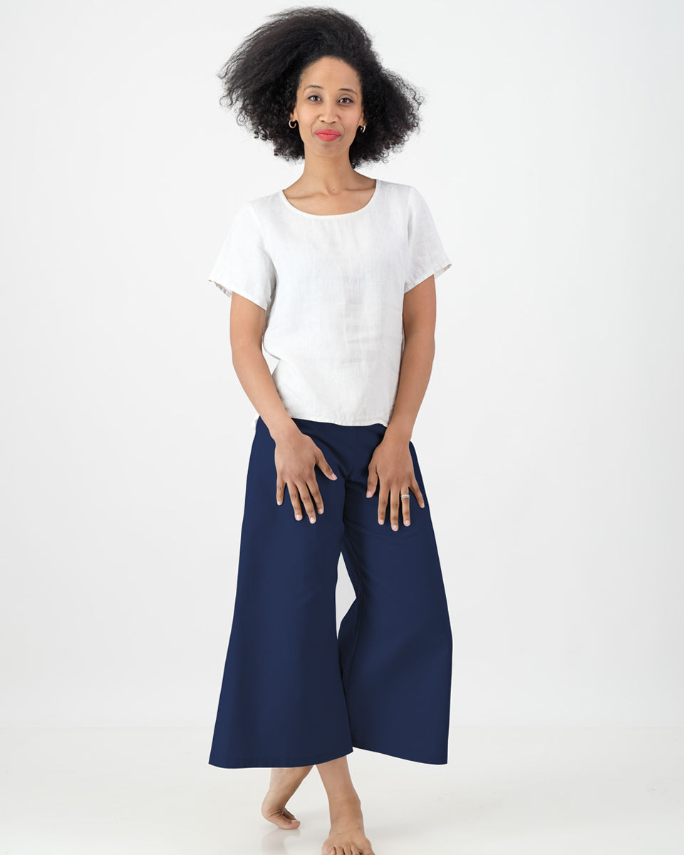 caity culottes- navy