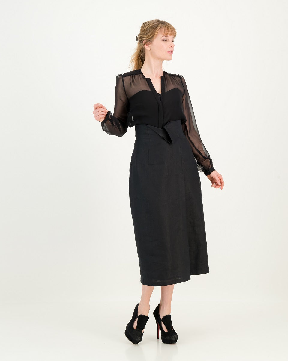 ophelia skirt - black