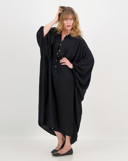 artist kaftan - black