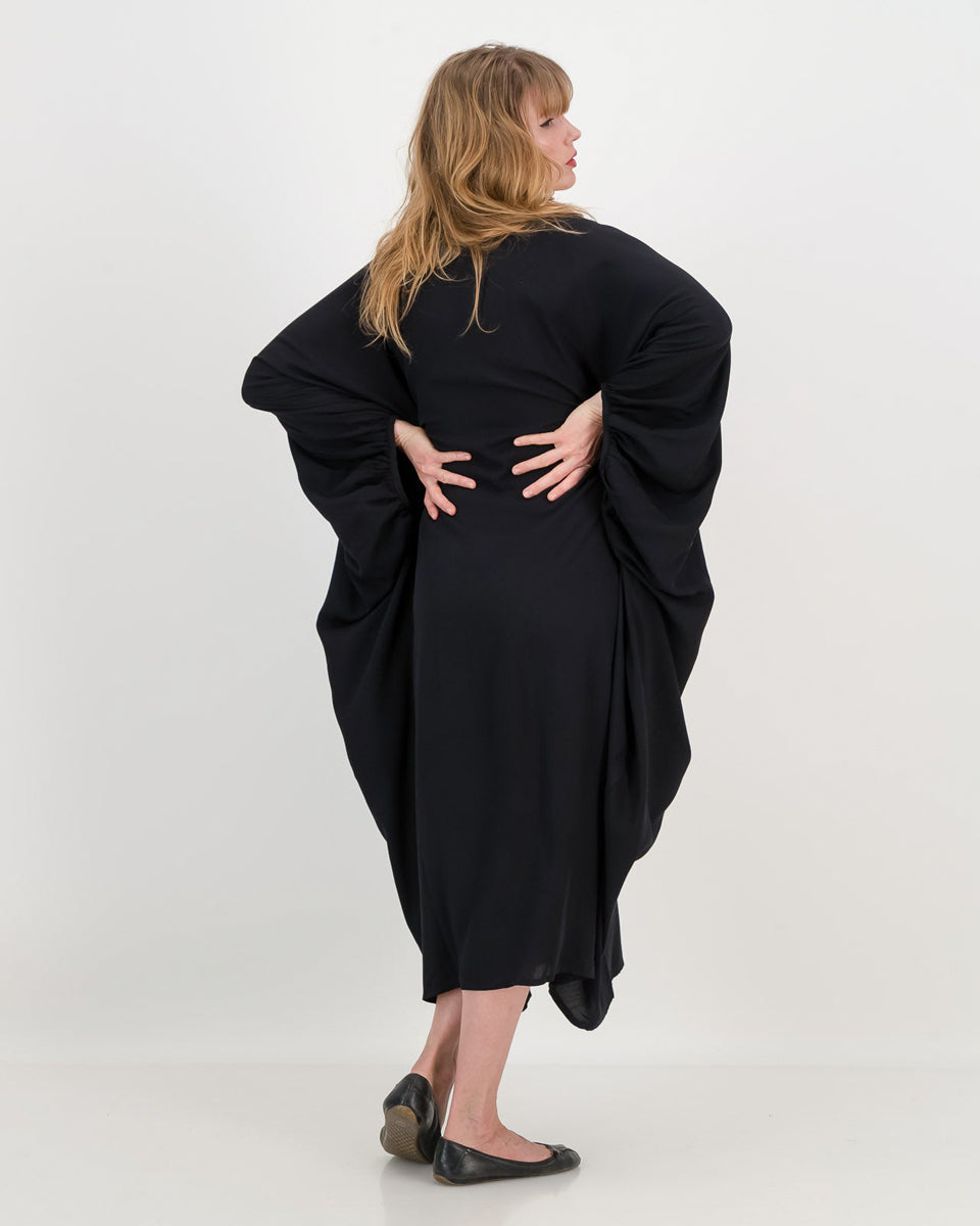 artist kaftan - black