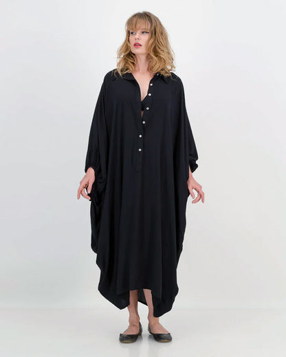 artist kaftan - black