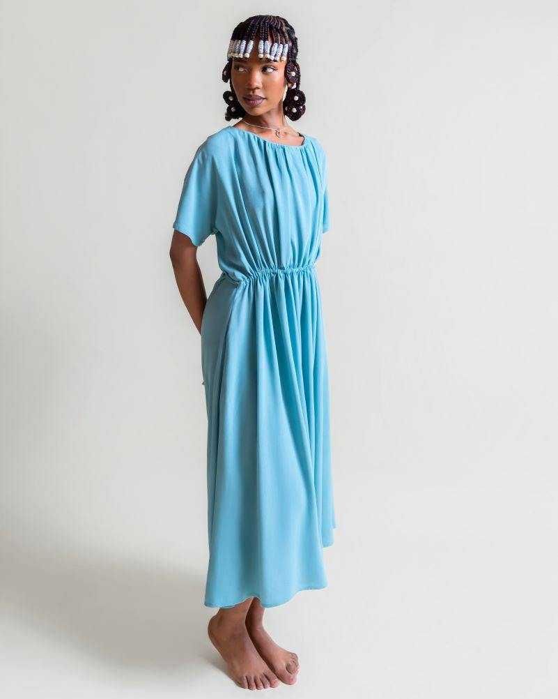 vicki dress - sky
