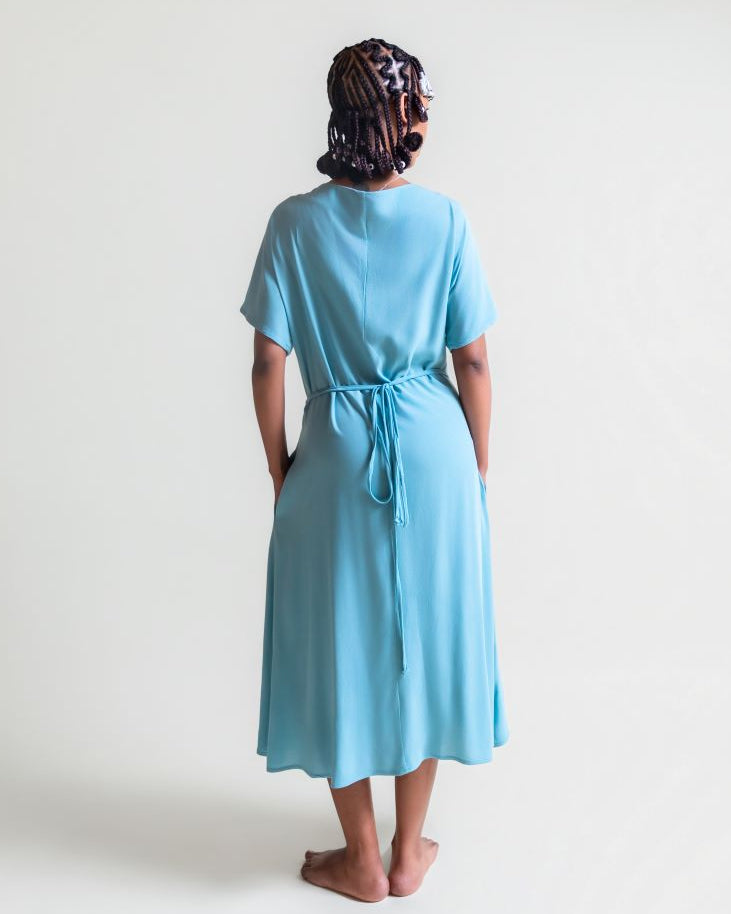 vicki dress - sky