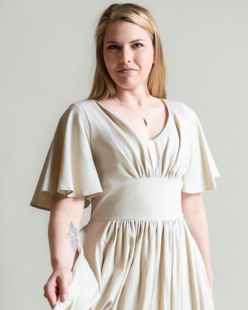 jessie dress - stone