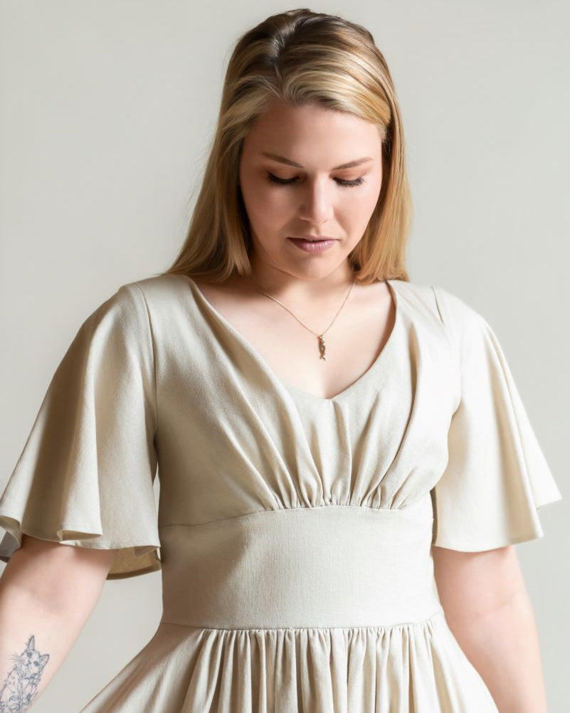 jessie dress - stone