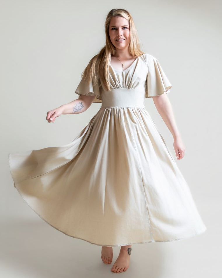 jessie dress - stone