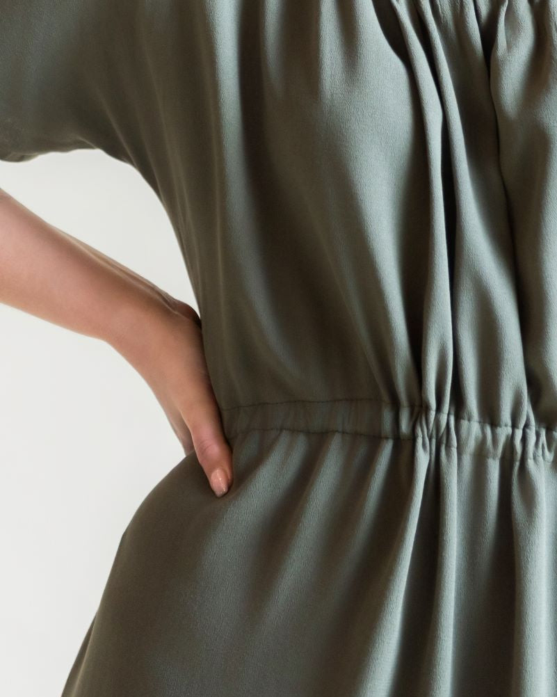 vicki dress - khaki