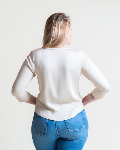 camilla top - champagne