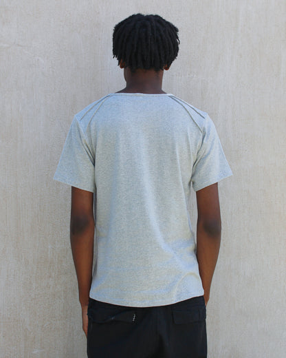 men's organic hemp T-shirt - light grey