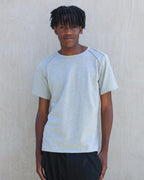 men's organic hemp T-shirt - light grey