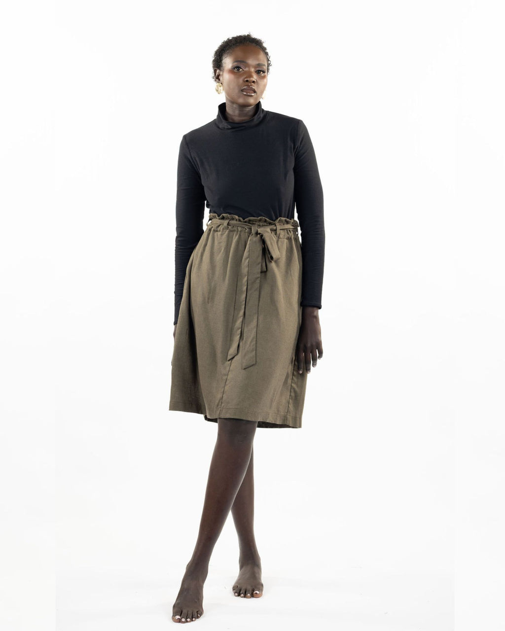 lyra skirt - khaki