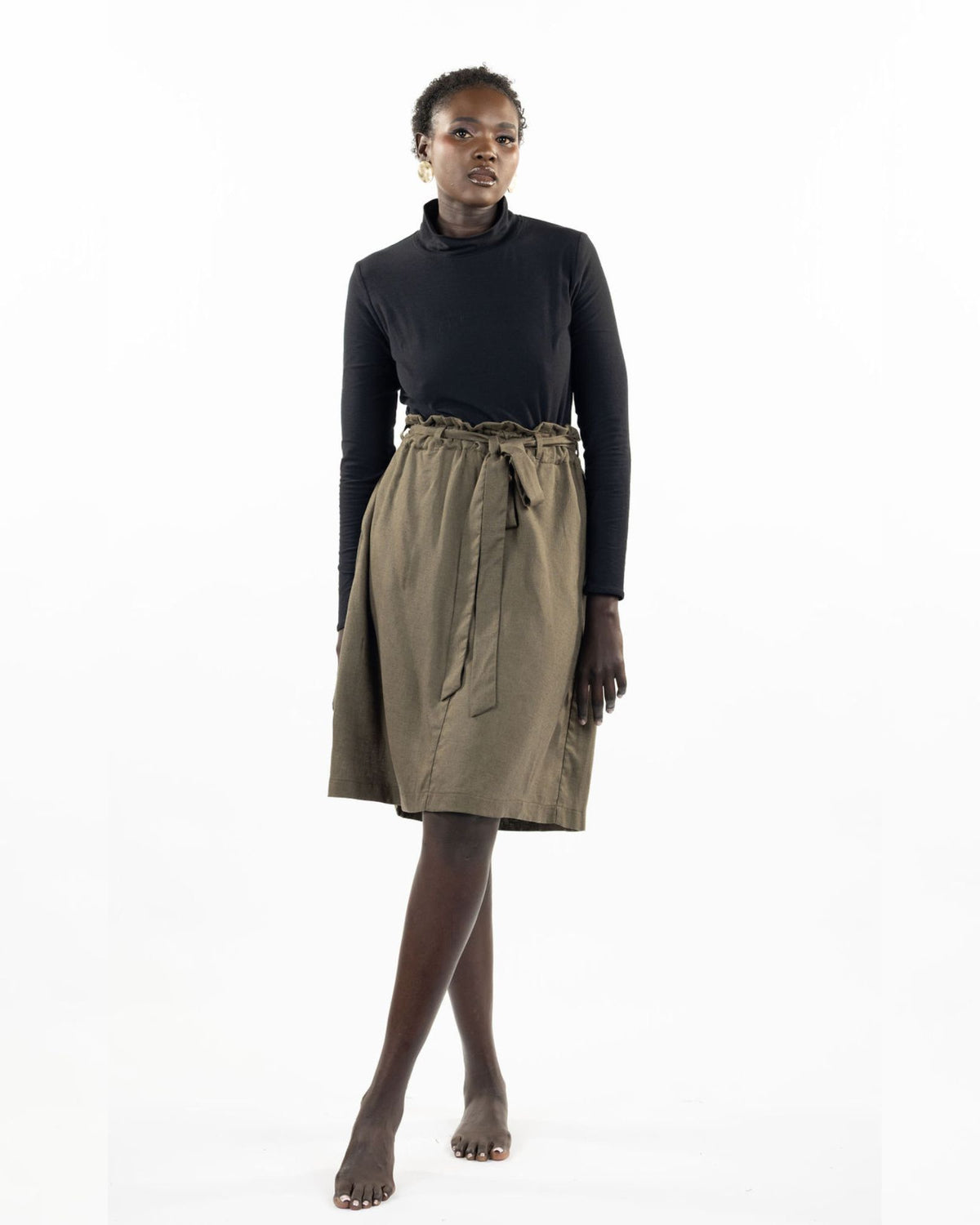 lyra skirt - khaki