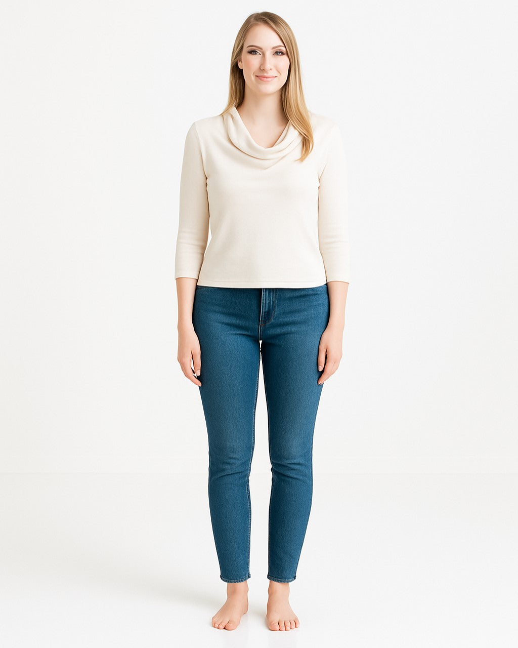 camilla top - eggshell