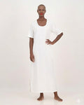 faith dress - white