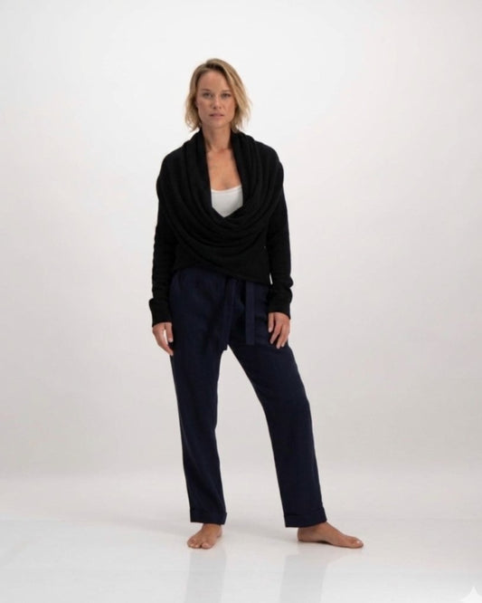 fiona wrap - black