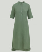 kurta dress -  fern green
