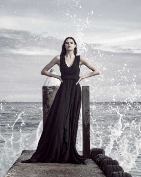 LUNAR helena dress, eco fashion, sustainable