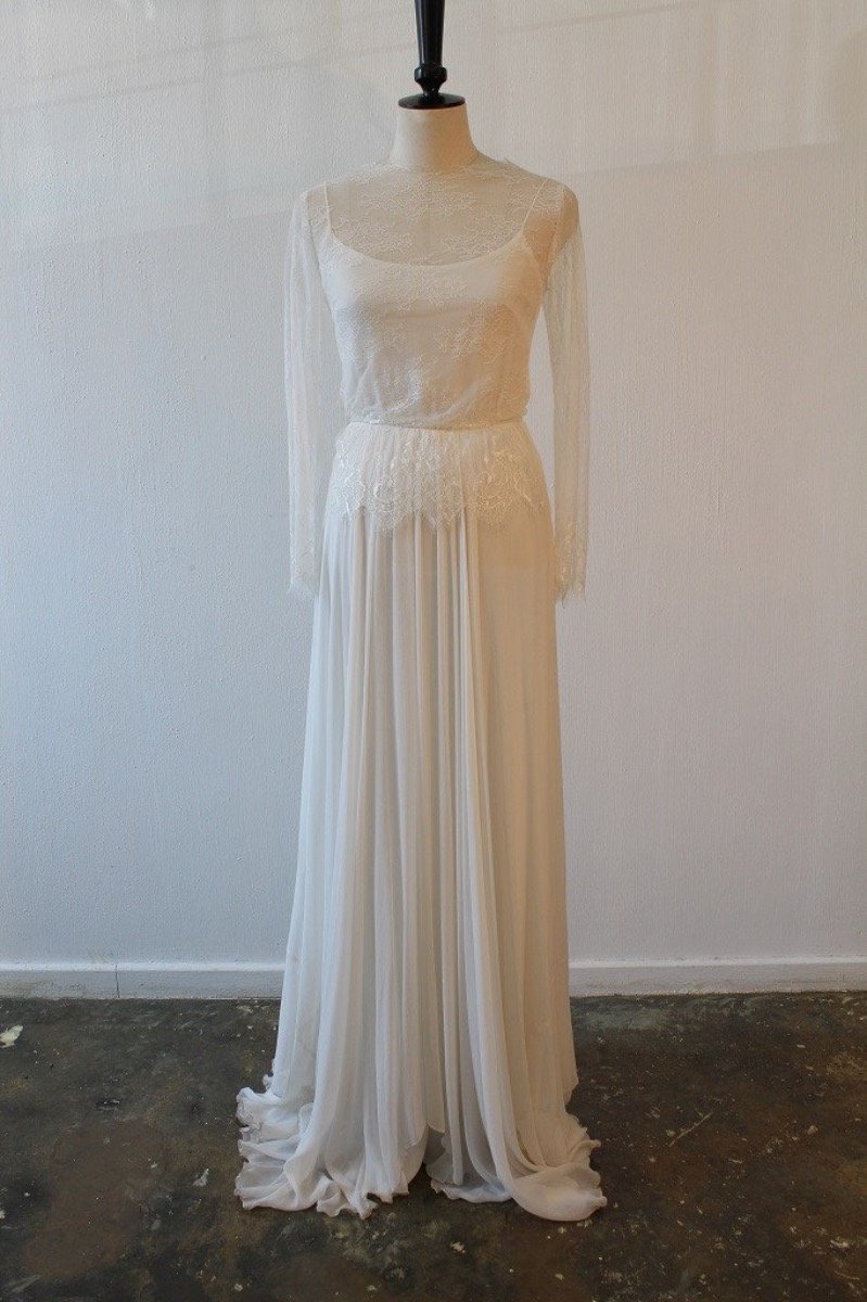 LUNAR joanna wedding gown, eco fashion, sustainable