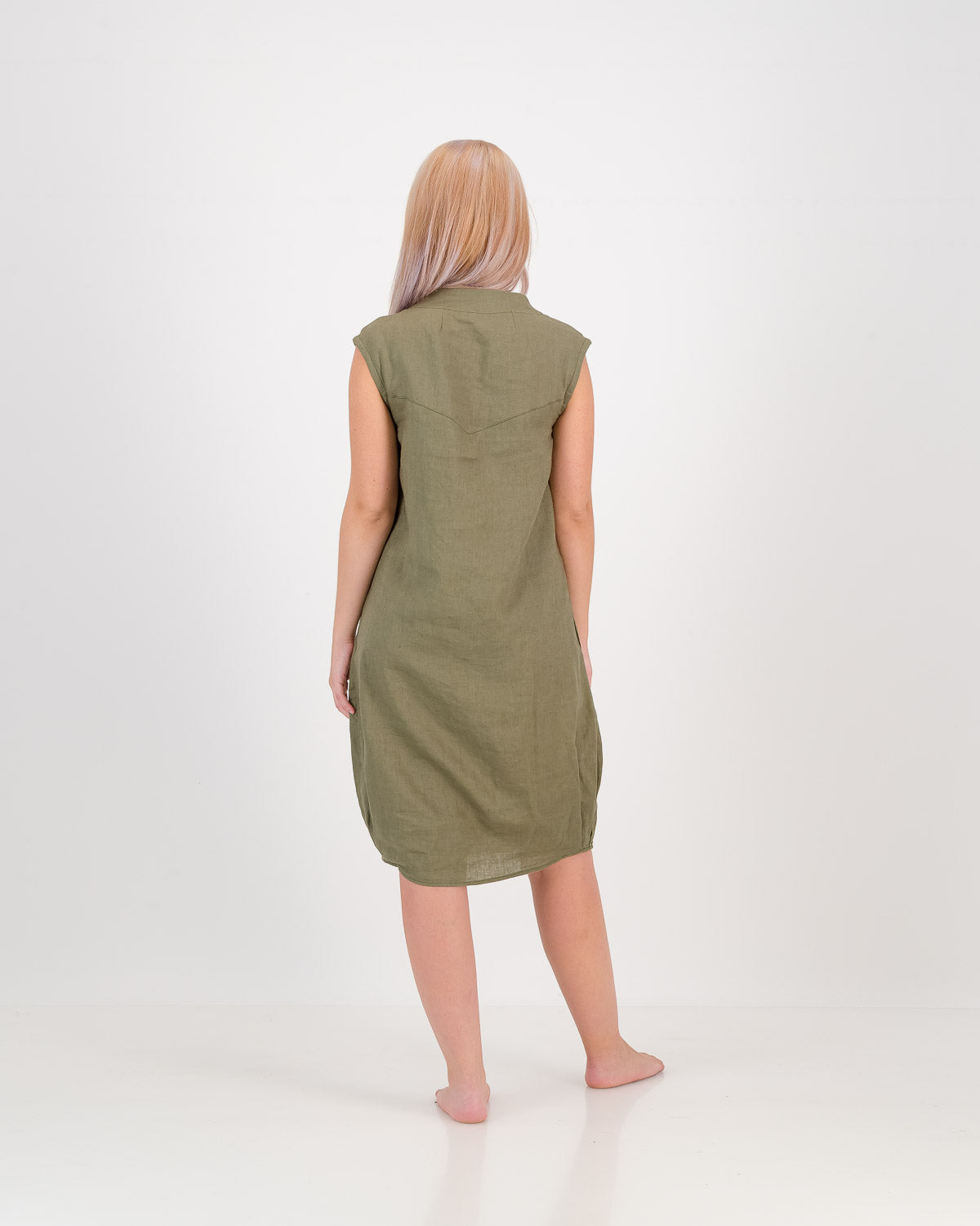 LUNAR clothing, olive steph dress, eco fashion, sustainable