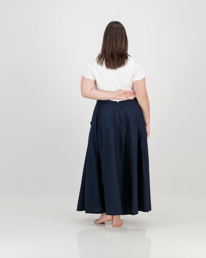 samurai skirt - navy